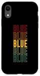 Coque pour iPhone XR Blue Pride, Bleu