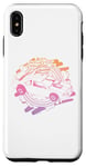 Coque pour iPhone XS Max Hot Wheels – Cercle à carreaux dégradé de voiture de course