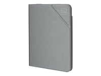 Tucano Metal - Vikbart Fodral För Surfplatta - 65 % Återvunnen Plast - Rymdgrå - För Apple Ipad Mini (6:E Generation)