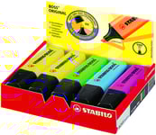Stabilo Boss Original, 10 Styck, Multi, Multi, Plast