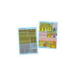 Waterslide Decals - Caution Strips/Signs Green Stuff World