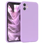 For Apple IPHONE 11 Case Silicone Back Cover Protection Purple