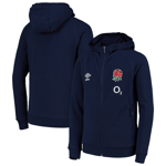 England Rugby Women's Jacket (Size UK 8) Umbro Hooded Twill Top - New