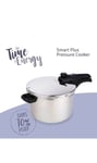 Prestige Smart Plus Pressure Cooker in Stainless Steel Induction Double Handle