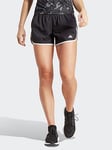 Adidas Women'S Marathon 2Response Running Shorts 1/2 - Black/White