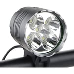 Cykelbelysning, 6000 Lumen 5 LED Cykellampa, 3 Lägen Cykellampor Framlykta