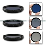 Fotga 67mm Slim Adjustable Variable Color Conversion Fader ND Blue Lens Filter