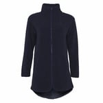 Fleecejacka G1880 Sherpa Lång modell Dam Navy