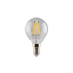 e3light Päronlampa LED 4W (470lm) Klar CRI90+ Dimmbar E14 -