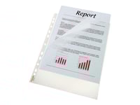 Plastfickor A4 Esselte 56193 0,115Mm Öppen Topp/Vänster Präglad (100 St)