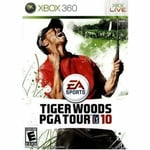 Tiger Woods PGA Tour 10 Italian Box for Microsoft Xbox 360 Video Game
