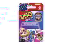 Games Uno Junior Paw Patrol The Mighty Movie, Kortspel, Kasta Kort, 3 År