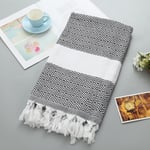 Hamam Handduk Bastuhantduk Strandhandduk Bastuhantduk 100% Bomull Badhandduk Stor 180 x 100 cm Orientaliska Dekorativa Filtar Boho Bastu Yoga Diamant