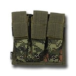 Inspire Paintball Molle Trippel Pistol Mag Pouch Digital Woodland