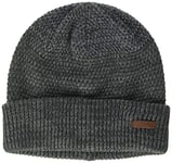 Barts Men's Ail Beanie Beret, Grey (0019-DARK Heather 019J), One Size