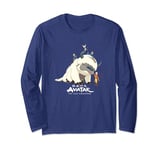 Avatar: The Last Airbender Appa Group Shot Logo Long Sleeve T-Shirt