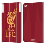 Head Case Designs Officially Licensed Liverpool Football Club Home 2019/20 Kit Leather Book Wallet Case Cover Compatible With Apple iPad mini (2019)