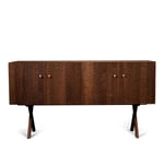 Zanat - Touch Sideboard, 4 doors/Brons, Black stained maple