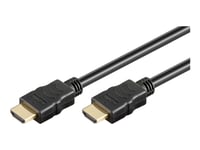 Goobay Series 2.0 - Hög Hastighet - Hdmi-Kabel Med Ethernet - Hdmi Hane Till Hdmi Hane - 10 M - Svart - 4K60hz Stöd