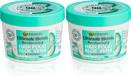 Garnier Ultimate Blends Hair Food Aloe Vera 3-In-1 Normal Hair Mask Treatment 39