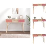 Avlastningsbord - Living Konsolbord med lådor 105x30x75 cm konstruerat trä