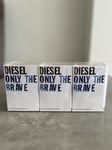 12 X DIESEL ONLY THE BRAVE 12 X 1.2ml EDT POUR HOMME SAMPLE SPRAYS New Sealed💙