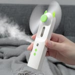 Portable 2 In 1 Water Spray Mist Fan Electric Usb Rechargeable H Green