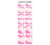 Love'n Layer Abstraction Poppy Pink
