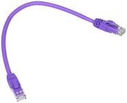 LINK Câble réseau Catégorie 6A Non blindé UTP AWG24 Couleur Violet Halogène 0,25 m