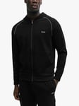 BOSS Mix&Match Embroidered Logo Hoodie, Black