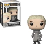 Funko 28888 White Coat Pop Vinyl Game Of Thrones S8 Daenerys Figure, Multi