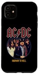 Coque pour iPhone 11 ACDC Highway To Hell Circle Rock Music Band
