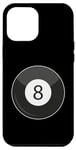 Coque pour iPhone 14 Pro Max Joueur de billard classique Magic 8 Huit Ball pour adultes et enfants