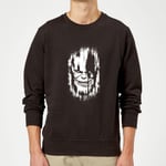 Marvel Avengers Infinity War Thanos Face Sweatshirt - Black - XL - Black