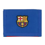 Safta F.C. Barcelona 2nd EQUIPATION – Wallet with Headboard, Wallet Wallet, Purse, Comfortable and Versatile, Quality and Resistance, 12.5 x 9.5 cm, Blue and Garnet, Blue/Maroon, Estándar, Casual