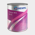 Hempel Förtunning Thinner 851 (No 6), 750 ml - Clear (00000)