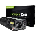 Green Cell Inverter for bil 24V til 230V, 500W/1000W Modifisert sinus