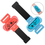 MENEEA Wrist Bands for Just Dance 2022 2021 2020 2019 and Zumba Burn It Up Compatible with Nintendo Switch Controller Game & Switch OLED Version, Adjustable Elastic Strap for Switch Controller 2 Pack