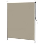 Infällbar Vertikal Markis 200x292 cm Sand