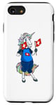 Coque pour iPhone SE (2020) / 7 / 8 Supporter Suisse Licorne