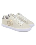 DC Shoes Femme Chelsea Basket, Gold Cream, 42 EU