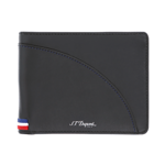 S.T. Dupont Line Dèfi Millenium Wallet 6cc Smooth leather Black 172003