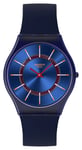Swatch SS08N117 VERY JAZZY BERRY (34mm) Dark Blue Dial / Watch
