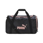 PUMA Women's Evercat No.1 Logo Duffel Bag, Grey Camo/Rosette, One Size