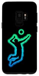 Coque pour Galaxy S9 Volley-ball Volleyball Enfant Homme