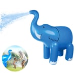 FDYD Inflatable PVC Water Spray Elephant Convenience Sprinkler Doll Parent-Child Interaction Outdoor Water Toy Swimming Supplies