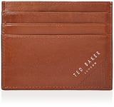 Ted Baker Men's Leather Rifle Travel Accessory-Envelope Card Holder, lightweight, TAN, One Size