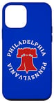 Coque pour iPhone 12 mini Philadelphie Pennsylvanie Liberty Bell Patriotic Philly