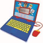 Lexibook Paw Patrol - Educational and Bilingual Laptop Spanish/English Red/Blue