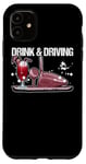 Coque pour iPhone 11 Drink And Driver Balle De Golf Tee Vert Handicap Driver Golf